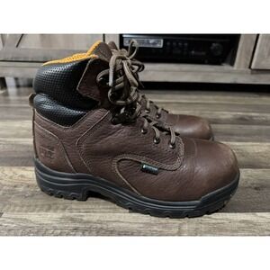 Timberland PRO‎ Titan Safety Toe Work Boots, Brown, Women's 9 M